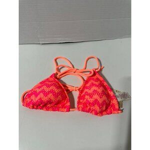 OP Zig Zag Stripe Bikini Swim Bottoms Size 3/5 S NWT